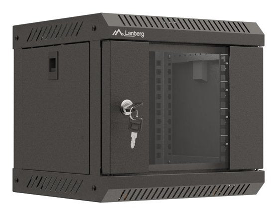 EAN 5901969441574 - Lanberg WF11-3304-10B armario rack 4U Bastidor de pared Negro imagen 1