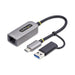 EAN 0065030905176 - StarTech.com U2GA-USB-C-ETHERNET adaptador y tarjeta de red 5000 Mbit/s imagen 1