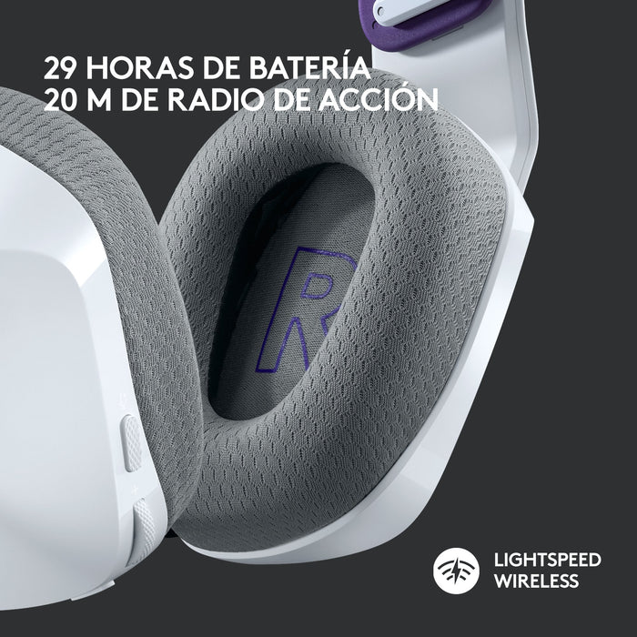 EAN 5099206089532 - Logitech G 981-000883 auricular y casco Auriculares Inalámbrico Diadema Juego Blanco imagen 8