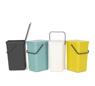 EAN 8710755109966 - Brabantia 109966 papelera 16 L Rectangular Gris imagen 7