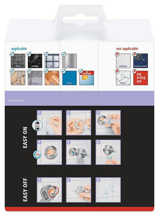 EAN 4063565127236 - TESA MOON BLACK Montado en pared Negro imagen 5