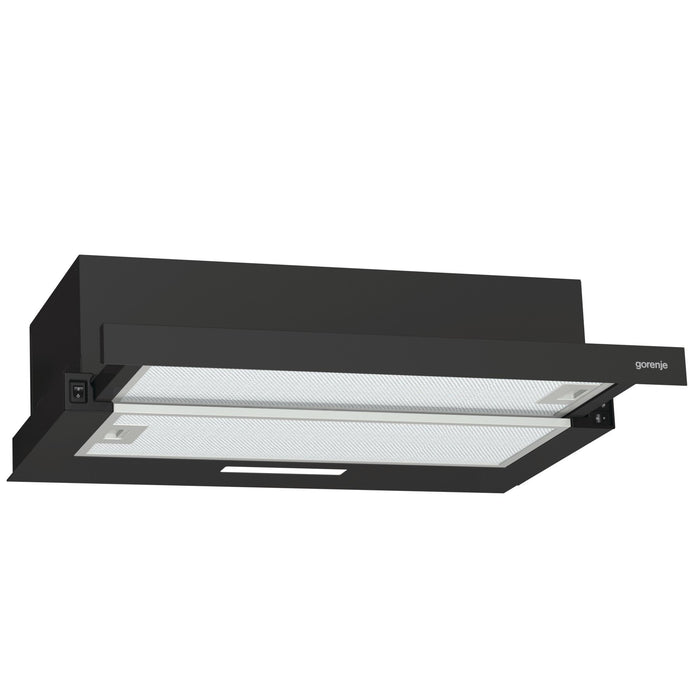 EAN 3838782388422 - Gorenje TH60E3B campana Semintegrada (extraíble) Negro 350 m³/h imagen 1