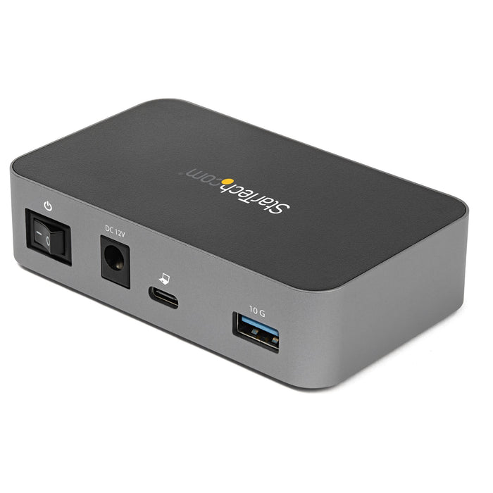EAN 0065030877930 - StarTech.com HB31C3A1CS hub de interfaz USB 3.2 Gen 2 (3.1 Gen 2) Type-C 10000 Mbit/s Negro, Gris imagen 2