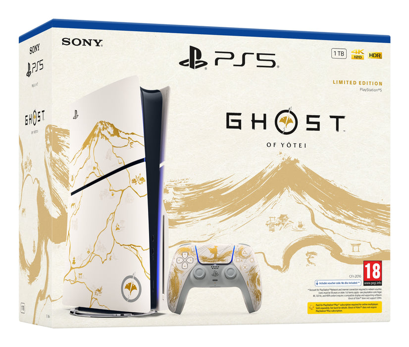 EAN 711719599463 - Sony PlayStation 5 - Ghost of Yotei Gold Limited Edition 1,02 TB Wifi Negro, Blanco imagen 7