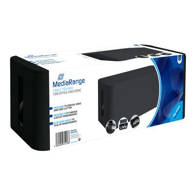 EAN 4260459610168 - MediaRange MRCS308 caja de almacenaje Rectangular Plástico Negro imagen 1