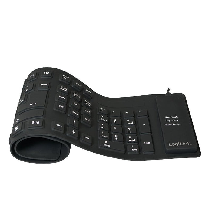 EAN 4052792038965 - LogiLink ID0019A teclado Universal USB QWERTZ Alemán Negro imagen 1