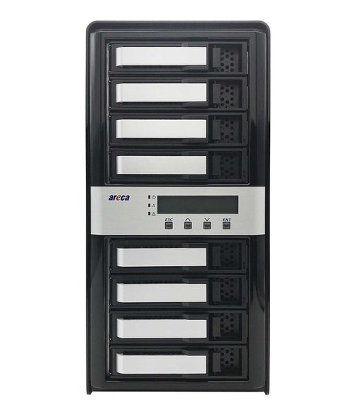 EAN 4712774411932 - Areca ARC-8050T3U-8 servidor de almacenamiento Torre ROC 2 GB DDR3 Negro imagen 1