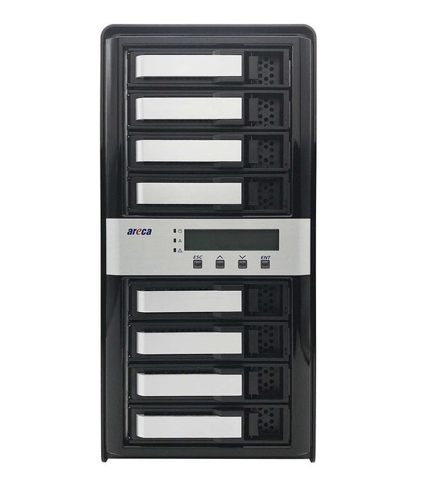 EAN 4712774411932 - Areca ARC-8050T3U-8 servidor de almacenamiento Torre ROC 2 GB DDR3 Negro imagen 1