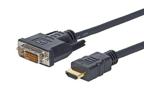 EAN 5712505421659 - Vivolink PROHDMIDVI3 adaptador de cable de vídeo 3 m HDMI DVI-D Negro imagen 1