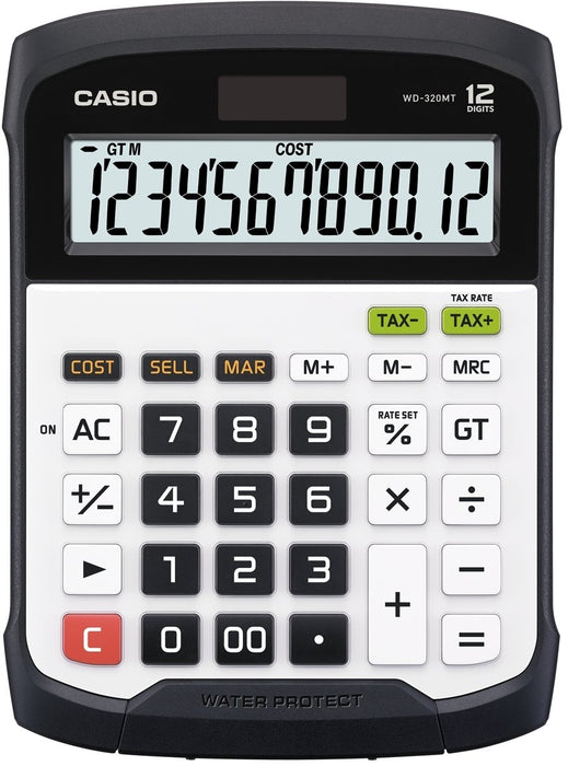 EAN 4549526612657 - Casio WD-320MT calculadora Escritorio Calculadora financiera Negro, Blanco imagen 1