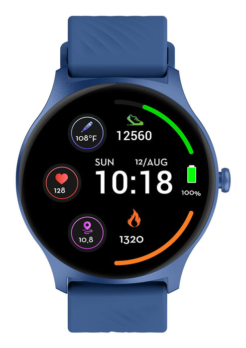 EAN 5706751082030 - Denver SWC-387BU 3,63 cm (1.43") AMOLED Digital 466 x 466 Pixeles Pantalla táctil Azul imagen 4