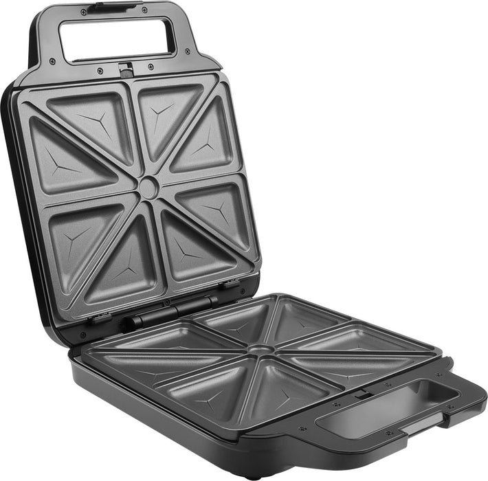 EAN 8595631020524 - Concept SV3080 sandwichera 1200 W Acero inoxidable, Negro imagen 1