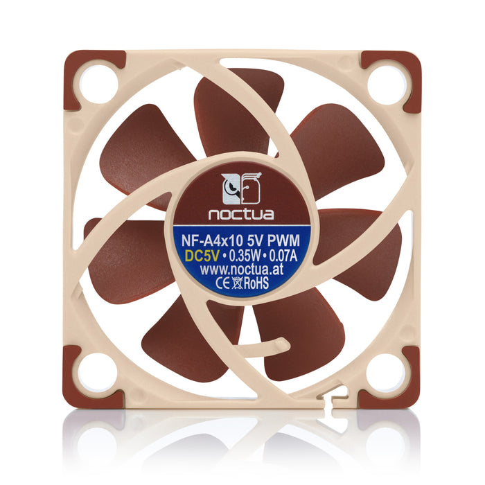 EAN 9010018100327 - Noctua NF A4x10 5V PWM Carcasa del ordenador Ventilador 4 cm Marrón imagen 4