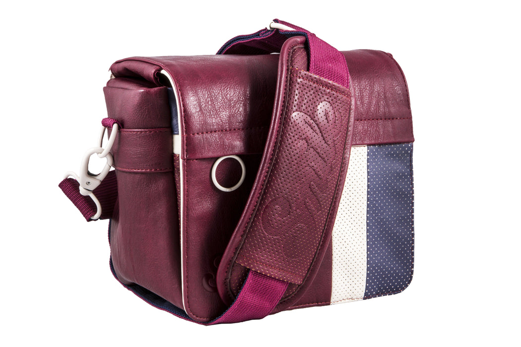 EAN 8420738165215 - Smile 111652140199 estuche para cámara fotográfica Bandolera Azul, Granate, Blanco imagen 4