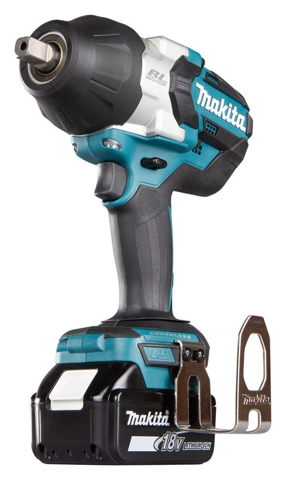 EAN 0197050001009 - Makita DTW1004Z atornilladora de impacto con batería 1/2" 2200 RPM 1050 Nm Negro, Turquesa 18 V imagen 10