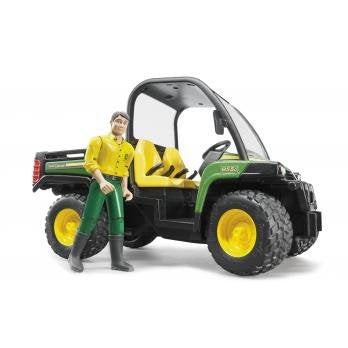 EAN 4001702024901 - BRUDER John Deere Gator XUV 855D with driver imagen 6