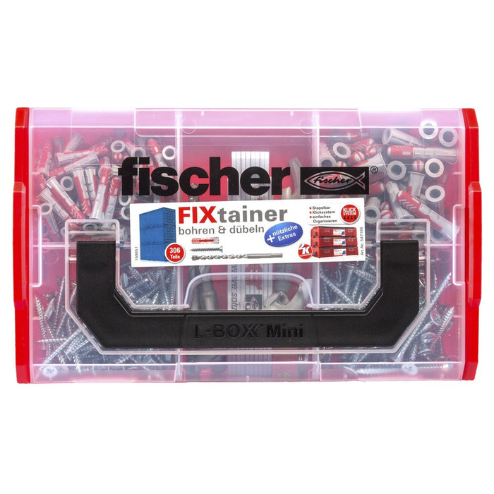 EAN 4048962334876 - Fischer FIXtainer 306 150 pieza(s) Juego de enchufes de pared y tornillos imagen 4