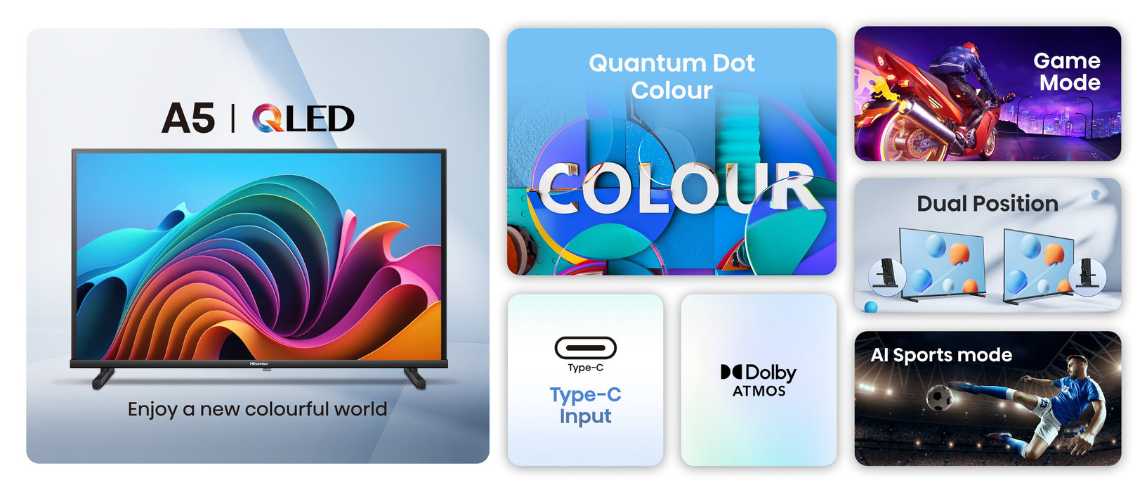 EAN 6942351405988 - Hisense 40A5NQ Televisor 101,6 cm (40") Full HD Smart TV Wifi Negro 220 cd / m² imagen 8