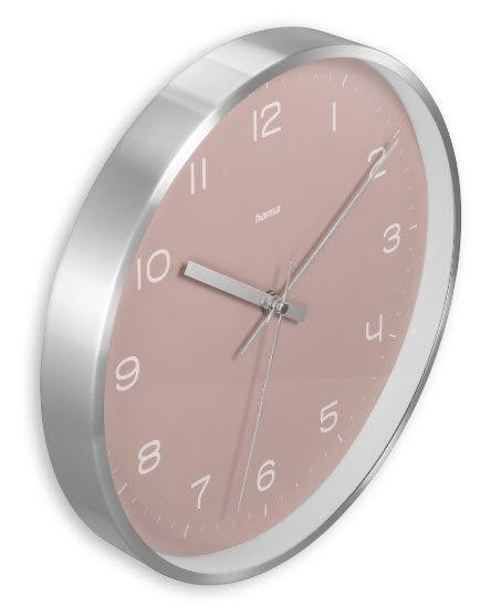 EAN 4047443520838 - Hama Fiji Reloj radiocontrolado Círculo Rosa, Plata imagen 2