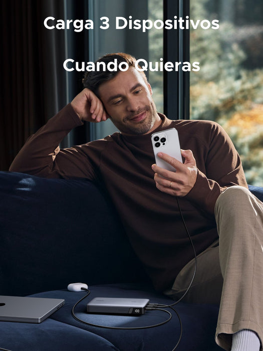 EAN 6941876213528 - Ugreen 90597A batería externa 25000 mAh Gris imagen 5