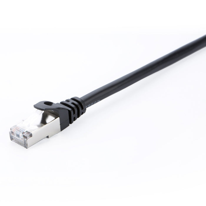 EAN 0662919099904 - V7 V7CAT6STP-01M-BLK-1E cable de red 1 m S/FTP (S-STP) imagen 1