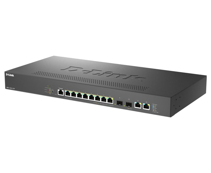 EAN 0790069472442 - D-Link DMS-1250-12TP/E switch Gestionado 2.5G Ethernet (100/1000/2500) Energía sobre Ethernet (PoE) Negro imagen 3