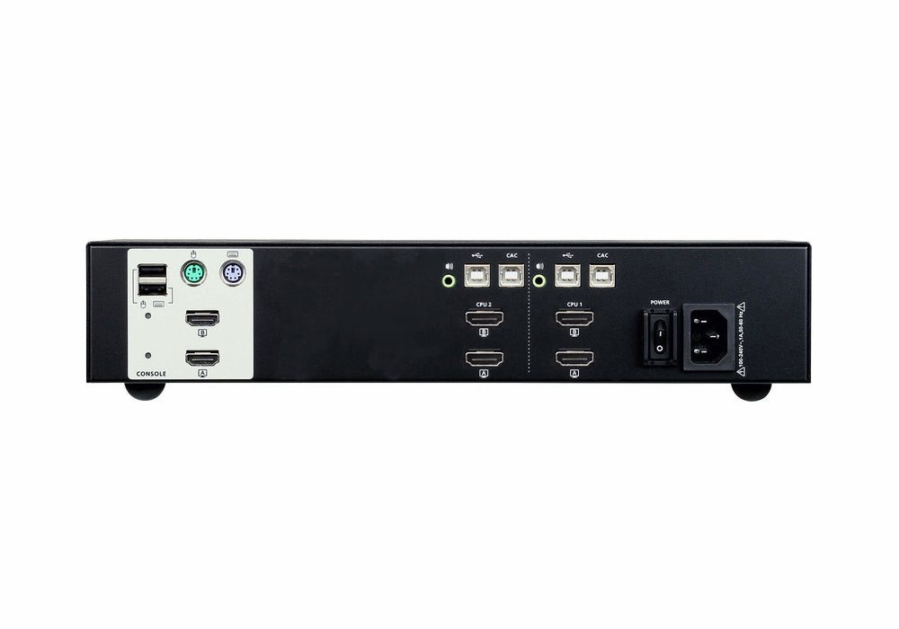 EAN 4719264646621 - ATEN CS1142H-AT-G interruptor KVM Negro imagen 2