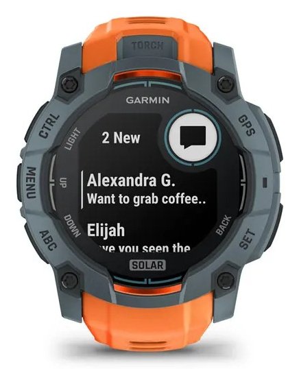 EAN 753759339531 - Garmin Instinct 3 Solar 2,79 cm (1.1") MIP 50 mm Digital 176 x 176 Pixeles Pantalla táctil Naranja GPS (sa imagen 4