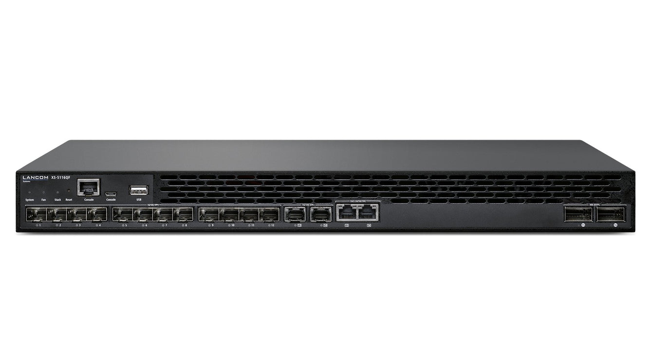 EAN 4044144618598 - LANCOM XS-5116QF Gestionado L2/L3 10G Ethernet (100/1000/10000) 1U Negro imagen 1
