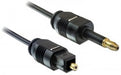 EAN 4260057128270 - DeLOCK 1m Toslink cable de audio Mini-TOSLINK Negro imagen 1