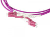 EAN 4014619716852 - Alcasa LW-U8005LC4 Cable de fibra óptica e InfiniBand 0,5 m 2x LC Violeta imagen 2