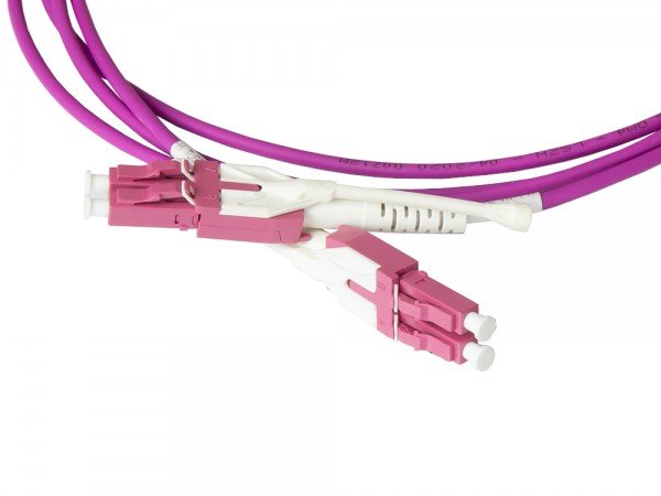 EAN 4014619716876 - Alcasa LW-U802LC4 Cable de fibra óptica e InfiniBand 2 m 2x LC Violeta imagen 2