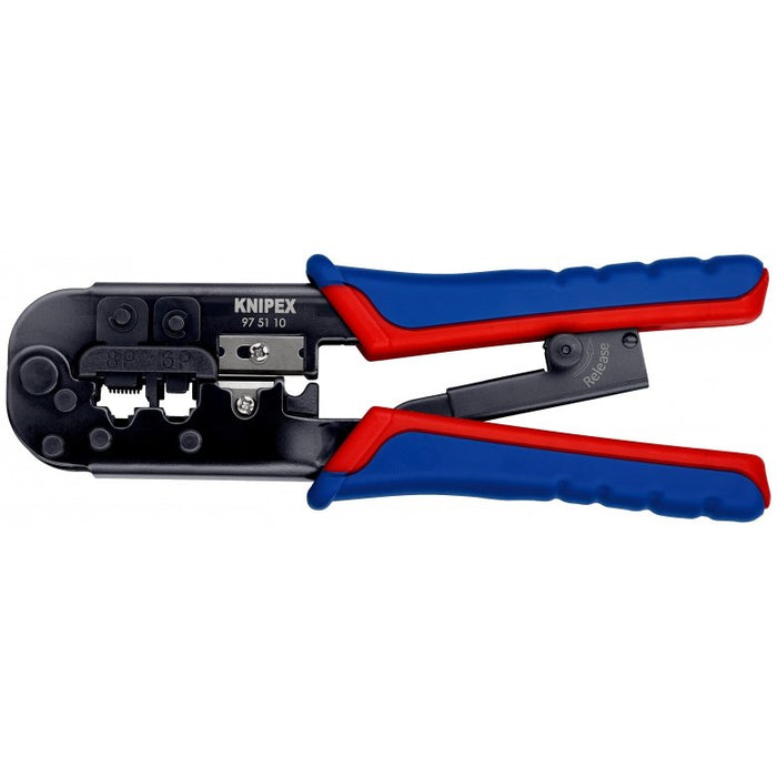 EAN 4003773043171 - Knipex 97 51 10 Herramienta para prensar Negro, Azul, Rojo imagen 1