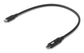 EAN 0810084696217 - Ubiquiti UACC-Cable-USB-100W-0.3M-BK cable USB 0,3 m USB C Negro, Gris imagen 1