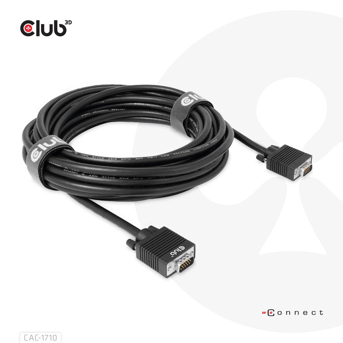 EAN 8719214472191 - CLUB3D CAC-1710 cable VGA 10 m VGA (D-Sub) Negro imagen 7