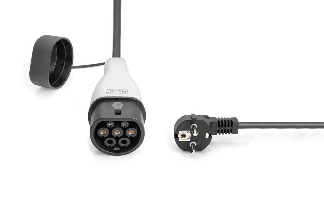 EAN 4016032487791 - Digitus DK-1P16-A-050-BL cable de carga para vehículo eléctrico Negro Type 2 Schuko 1 5 m imagen 2