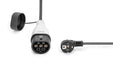 EAN 4016032487791 - Digitus DK-1P16-A-050-BL cable de carga para vehículo eléctrico Negro Type 2 Schuko 1 5 m imagen 2