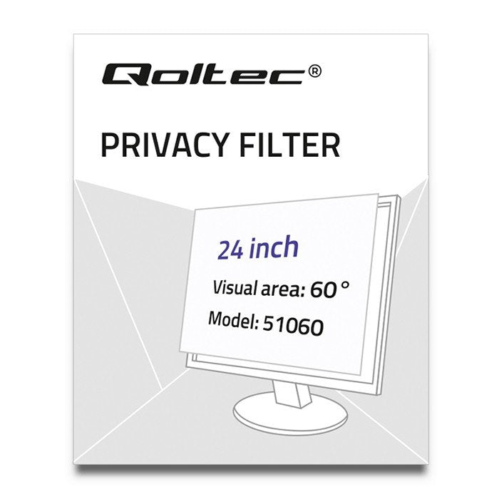 EAN 5901878510606 - Qoltec 51060 filtro para monitor 61 cm (24") imagen 2