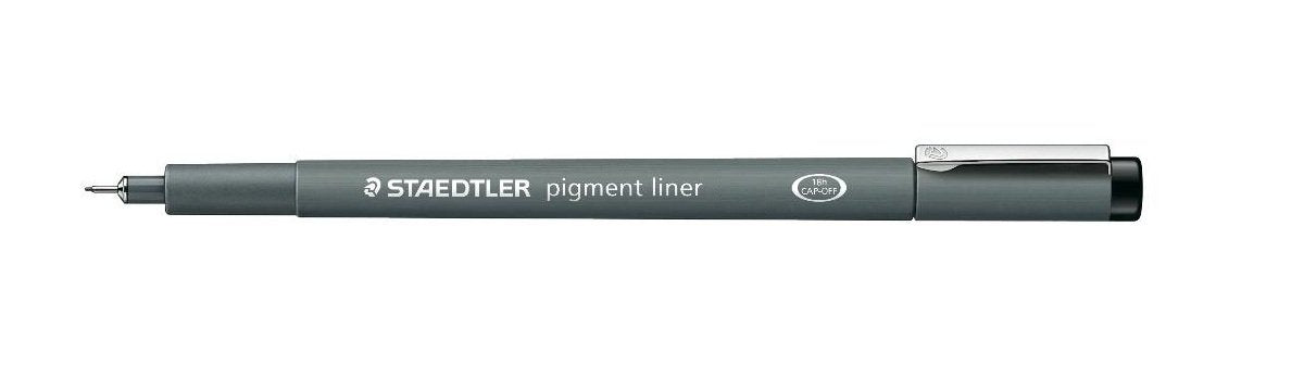 EAN 4007817327081 - Staedtler Pigment liner Fineliner 0.2mm rotulador Negro imagen 1