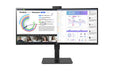 EAN 0195174045374 - LG 34BQ77QC-B pantalla para PC 86,4 cm (34") 3440 x 1440 Pixeles UltraWide Dual Quad HD LCD Negro imagen 1