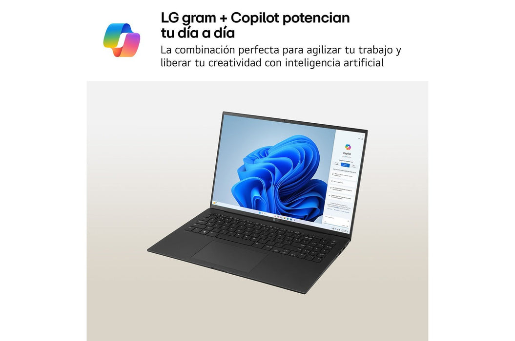 EAN 8806096442951 - LG Gram 16Z90RU Intel® Core™ i5 i5-1334U Portátil 40,6 cm (16") WQXGA 16 GB LPDDR4x-SDRAM 512 GB SSD Wi-F imagen 2