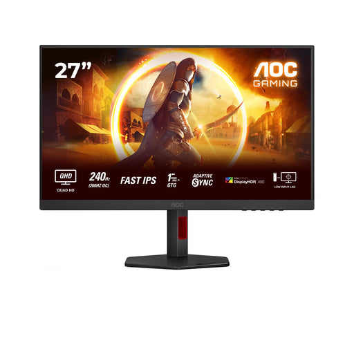 EAN 4038986182973 - AOC G4 Q27G4ZR pantalla para PC 68,6 cm (27") 2560 x 1440 Pixeles Quad HD LED Negro, Rojo imagen 1
