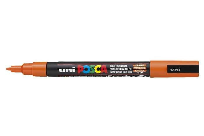 EAN 4902778915882 - POSCA uni PC-3M marcador 1 pieza(s) Punta redonda Naranja imagen 1