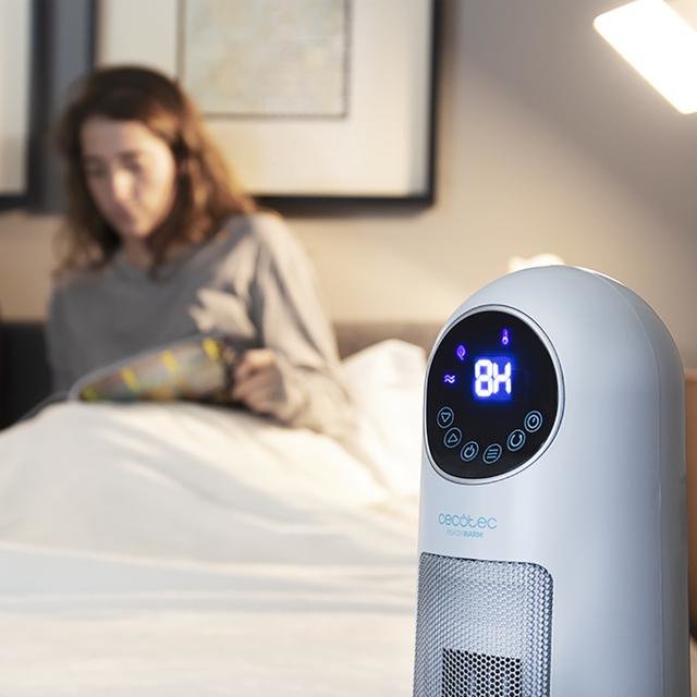EAN 8435484053143 - Cecotec Ready Warm 10100 Smart Ceramic Interior Blanco 2200 W Ventilador eléctrico imagen 15
