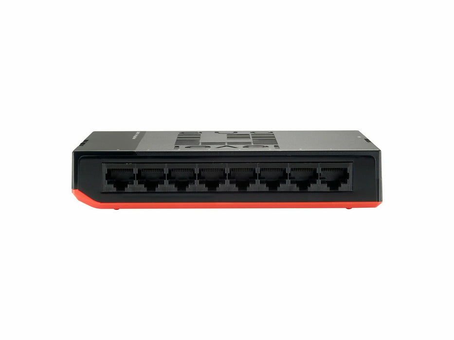 EAN 4014619048519 - LevelOne GSW-0807 switch No administrado Gigabit Ethernet (10/100/1000) Negro, Rojo imagen 4