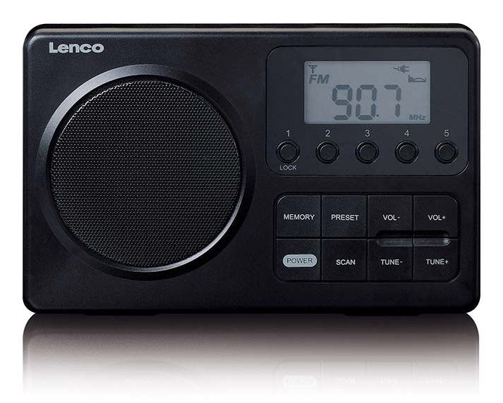 EAN 8711902079712 - Lenco MPR-035BK Portátil Analógico y digital Negro imagen 3