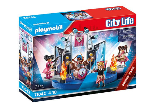 EAN 4008789710420 - Playmobil City Life Music Band imagen 1