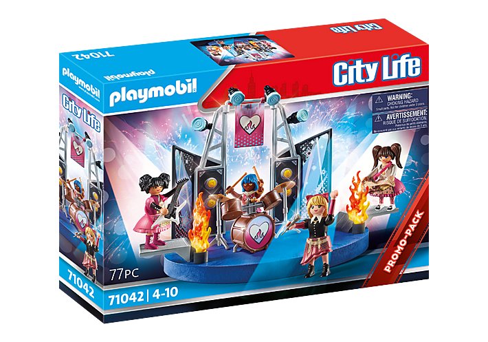 EAN 4008789710420 - Playmobil City Life Music Band imagen 1