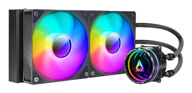 EAN 4712839559890 - Azza Blizzard Pro 240 Procesador Sistema de refrigeración líquida todo en uno 24 cm Negro 1 pieza(s) imagen 1