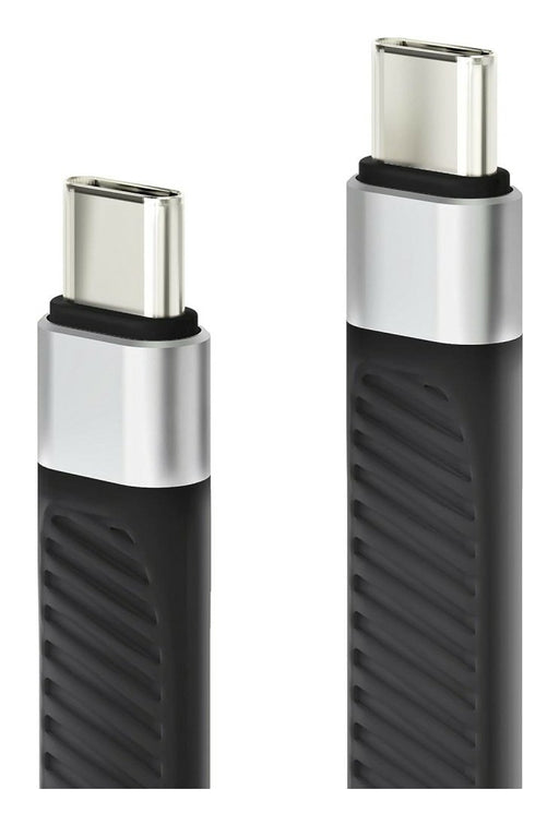EAN 8059018367928 - Techly ICOC-USBC-FL-U4 cable USB USB4 Gen 2x2 0,124 m Negro imagen 2